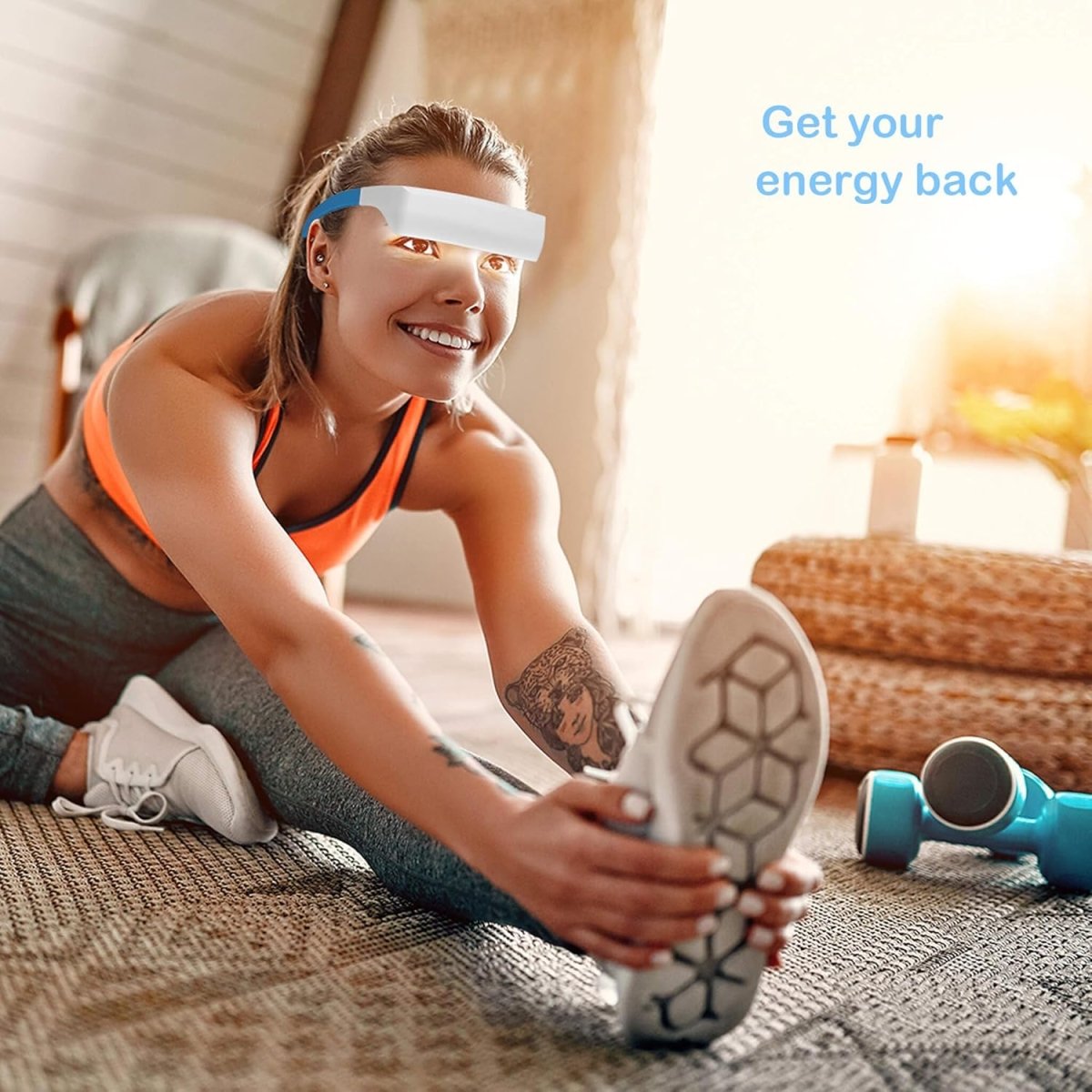 Mood Boosting LED Light Therapy Glasses