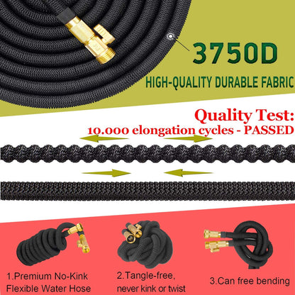 Flexible Water Hose with Brass Fittings