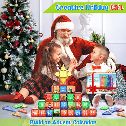 Colorful Kids Magnetic Building Blocks Set