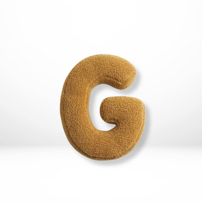 Soft Velvet Letter Pillow With Alphabet A-Z