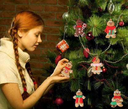 Delicious Christmas Cookie Tree Decorations Set