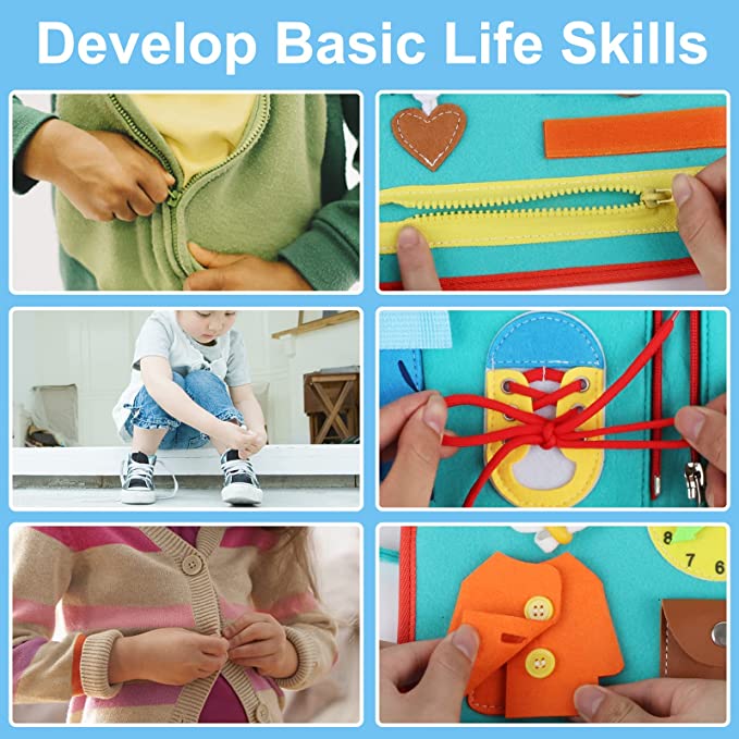 Interactive Kids Learning Board - Educational Toy Set