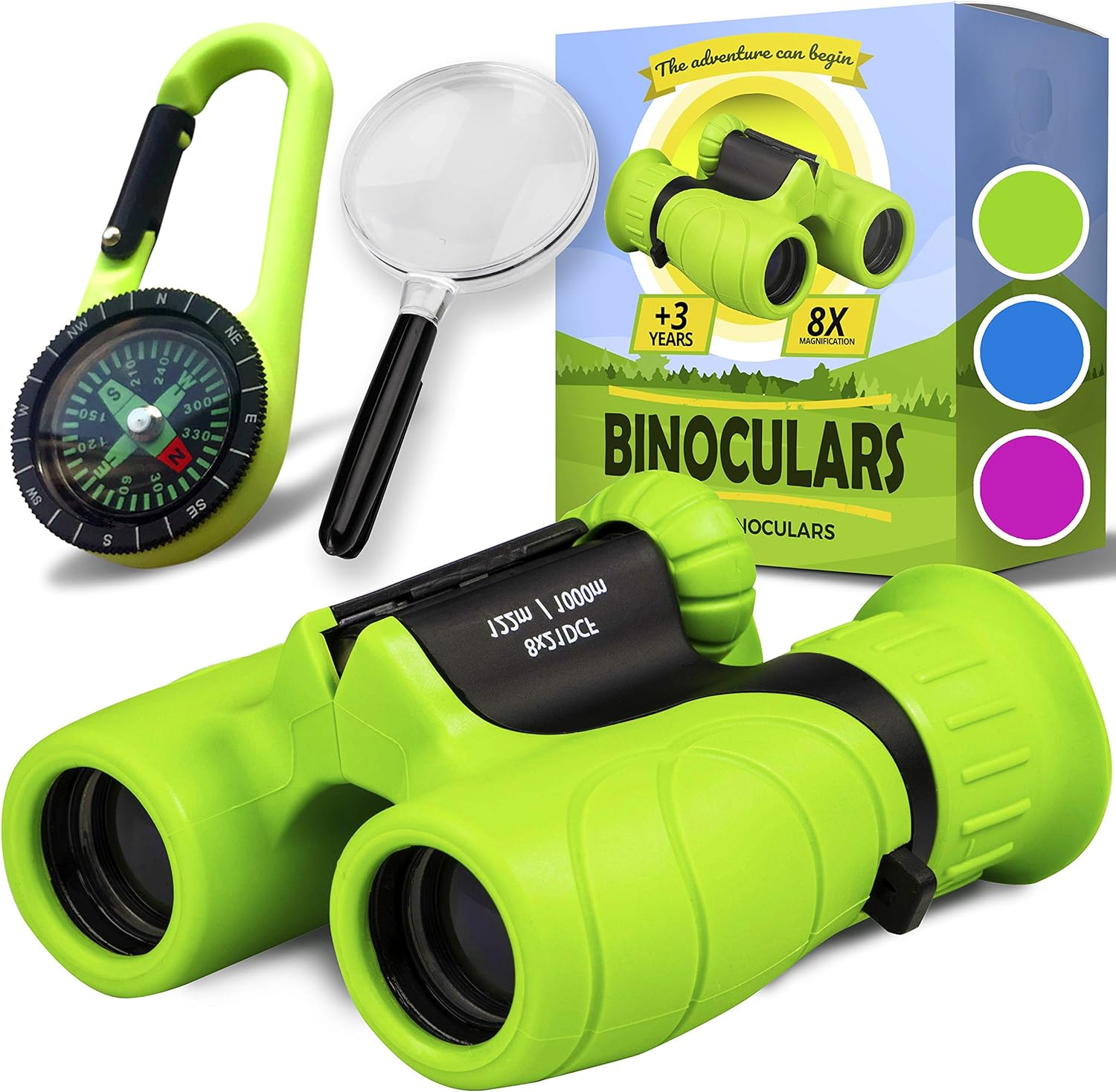 Kid's Compact Binoculars for Outdoor Fun - Fesara