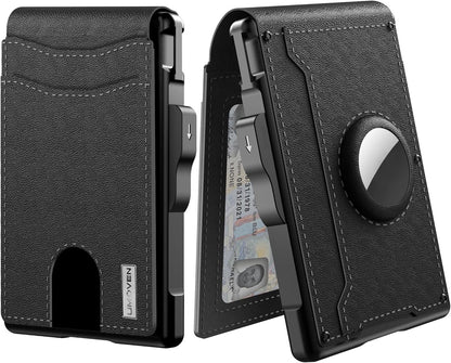 Men's Slim Leather RFID Wallet with Card Holder