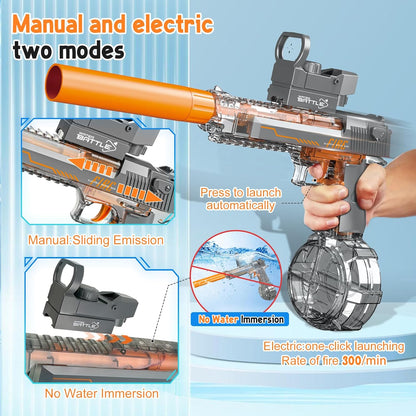 Powerful Electric Squirt Gun for Kids