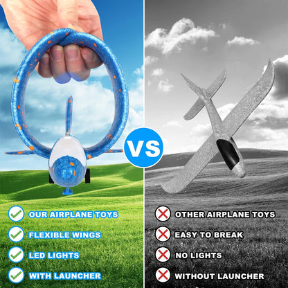 Fun Flying Foam Plane Launch Kit
