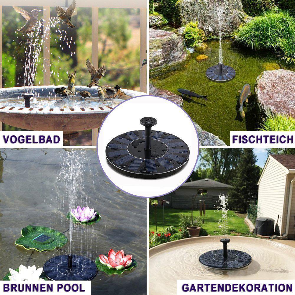 Outdoor Solar Powered Water Fountain Pump
