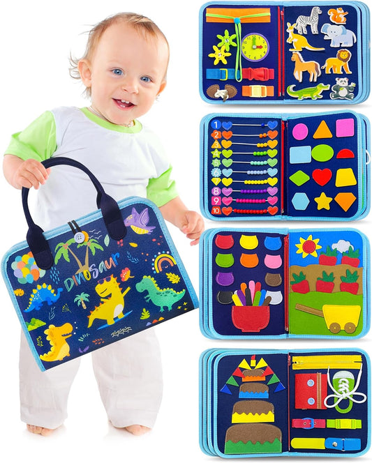 Colorful Kids Educational Play Table - Fesara