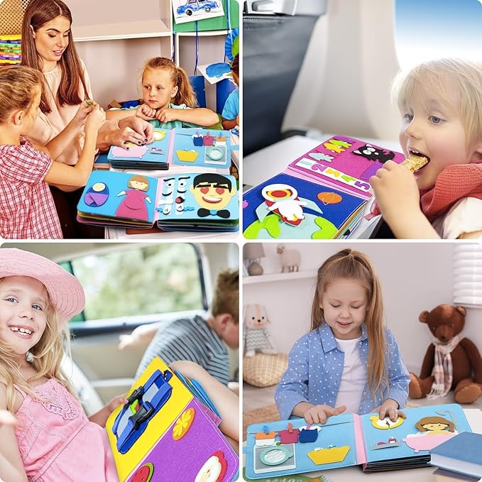 Educational Farm Toy Set for Kids Learning