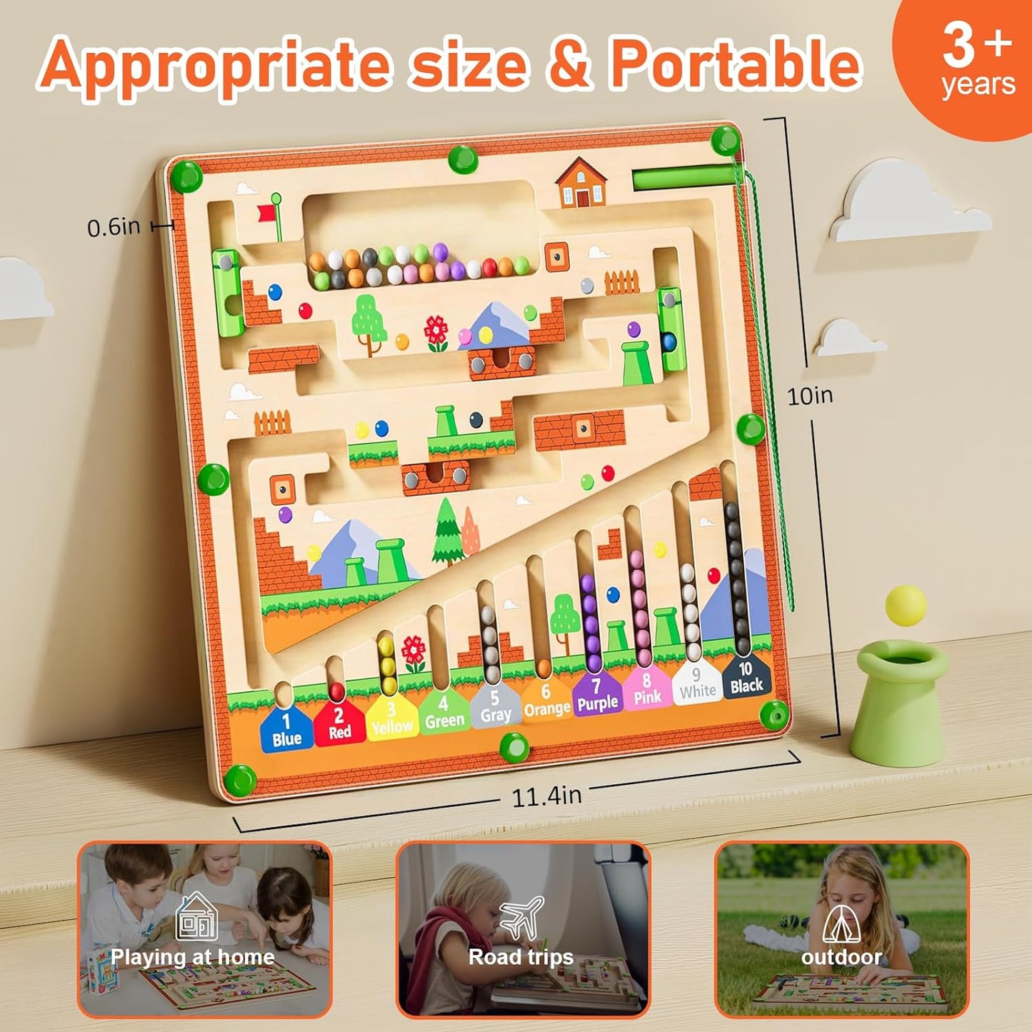 Fun Interactive Puzzle Maze Toy