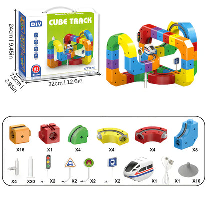 Fun Kids Magnetic Building Track Set