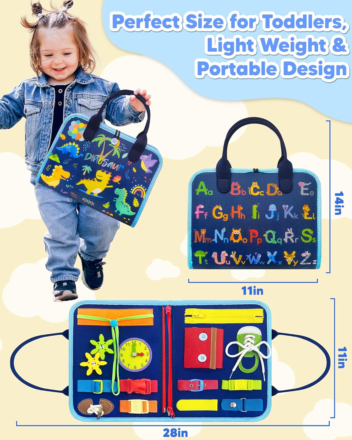 Colorful Kids Educational Play Table
