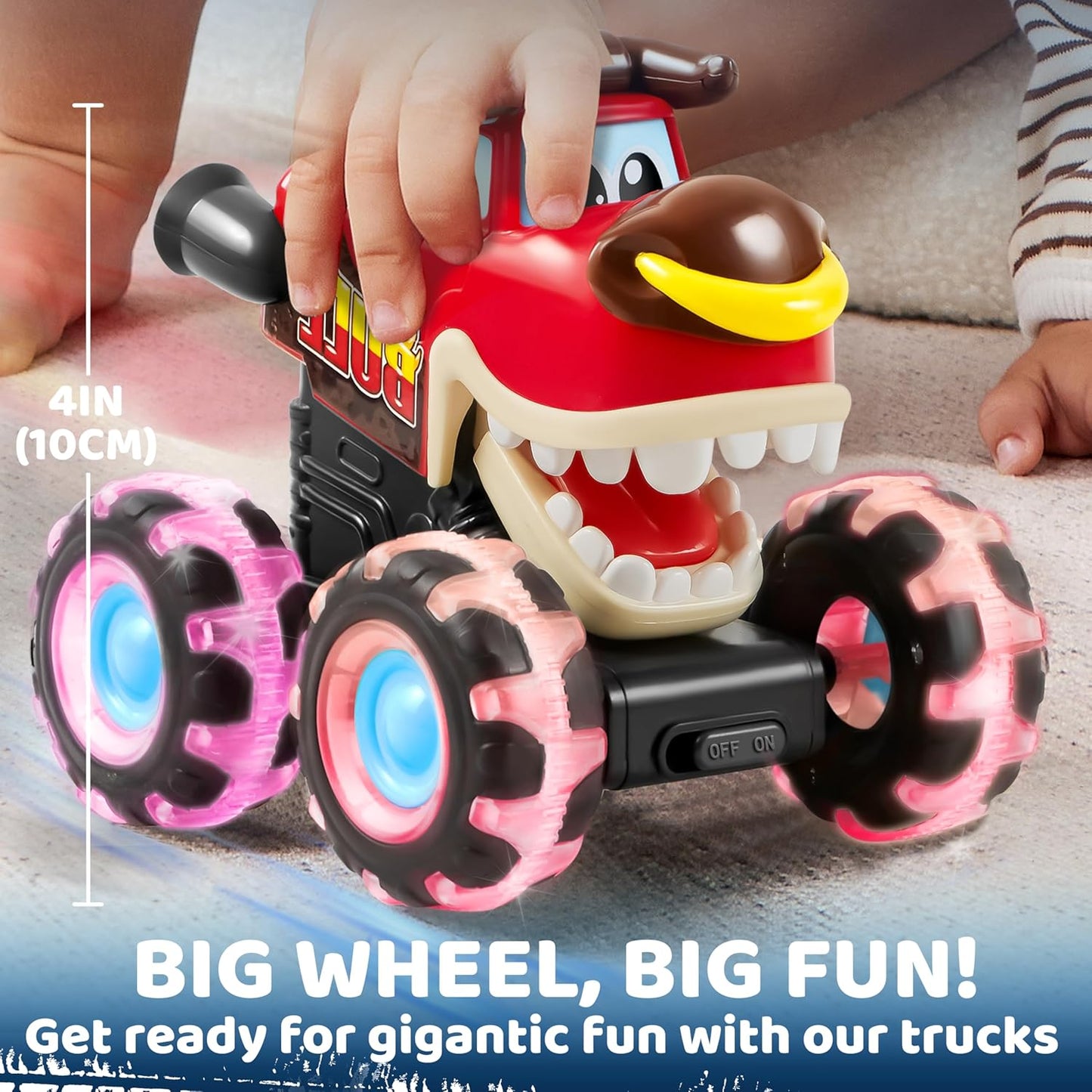 Bright Remote Control Monster Trucks