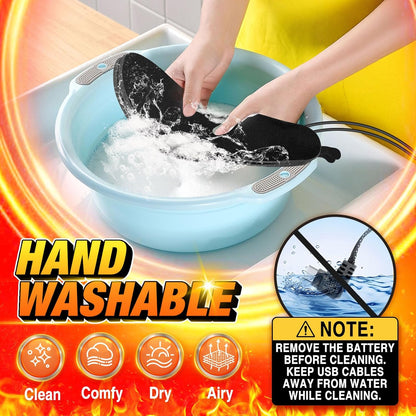 Warm Electric Shoe Insoles with Remote Control