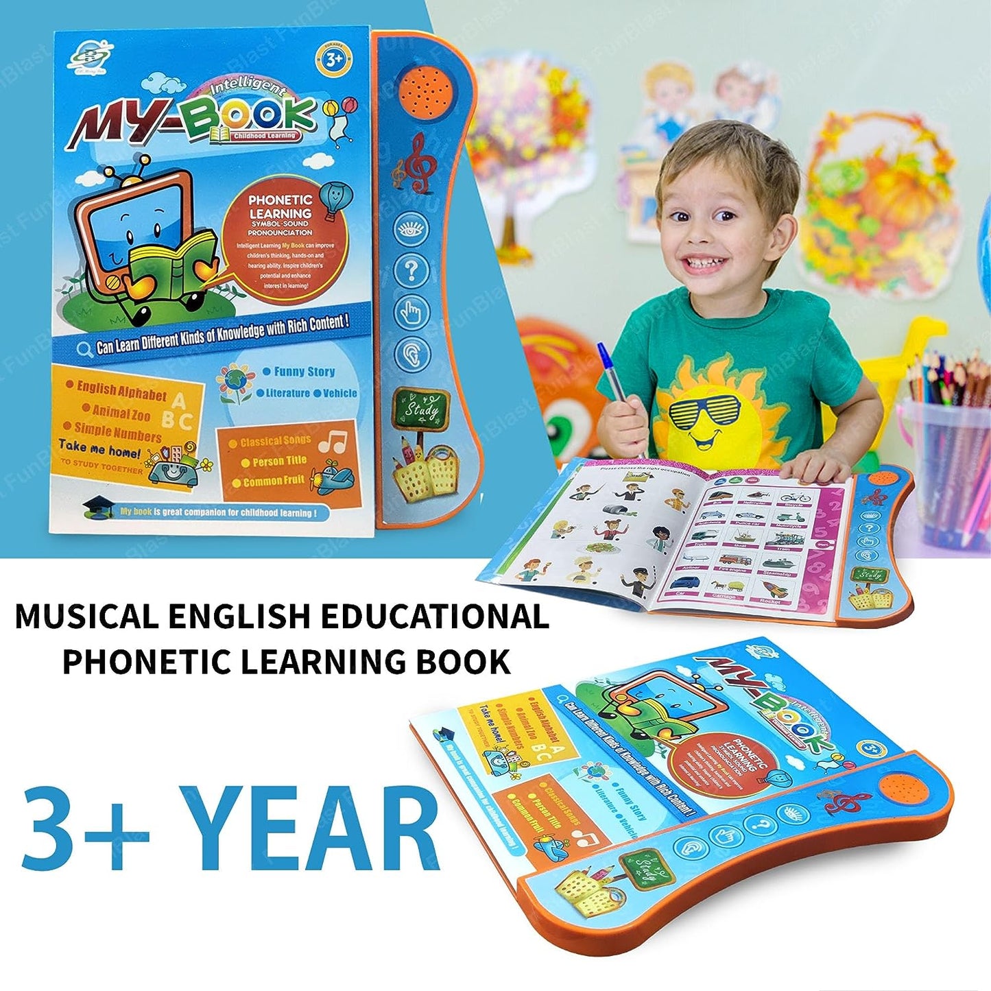 Fun Learning Audio Book with Talking Pen