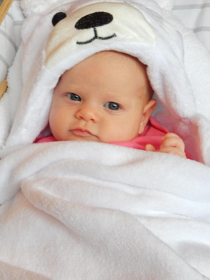Plush Baby Hooded Bath Towel – Gentle and Absorbent