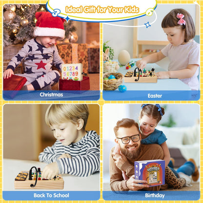 Interactive Learning Board for Kids - LED Educational Toy