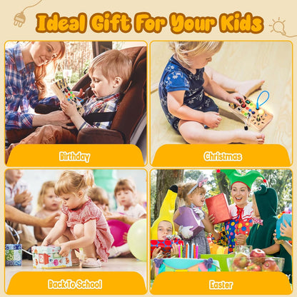Educational Wooden Activity Board