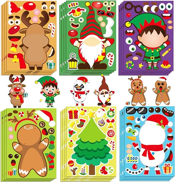 Fun Christmas Stickers for Kids