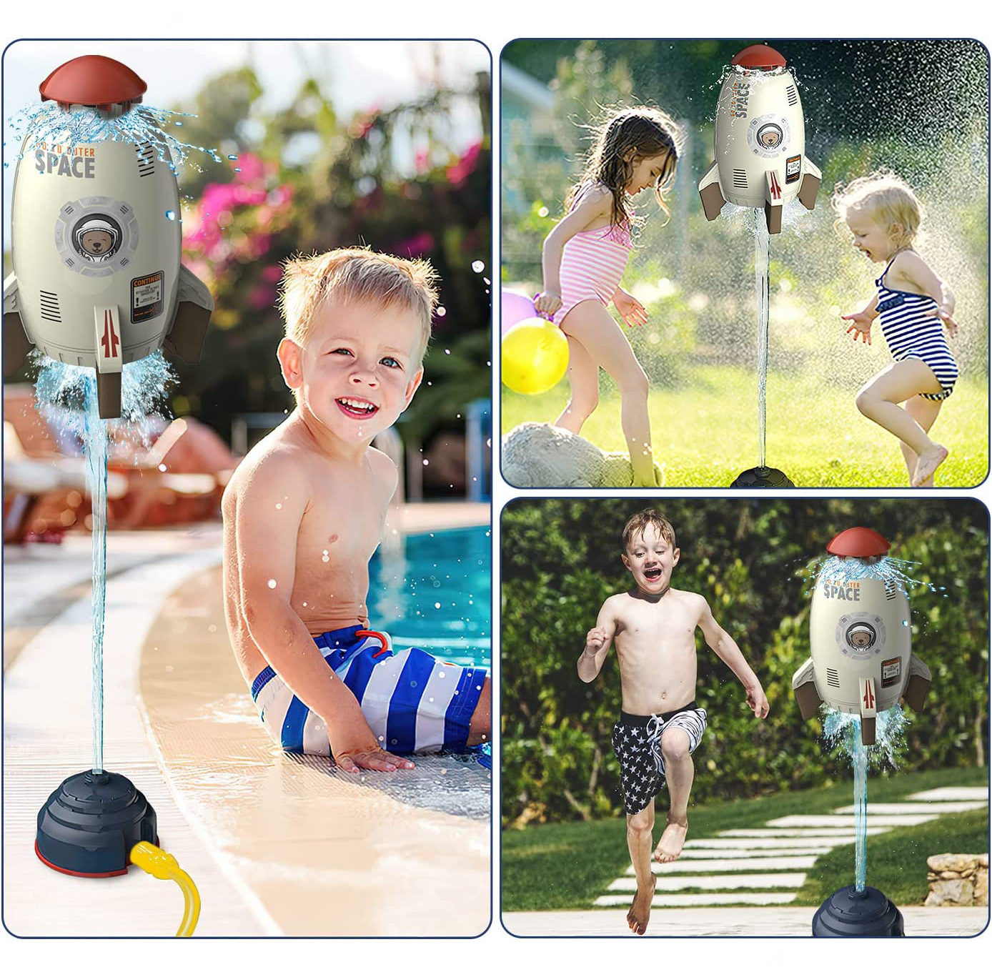 Kids Fun Sprinkler Water Play Toy