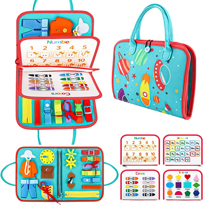Interactive Kids Learning Board - Educational Toy Set
