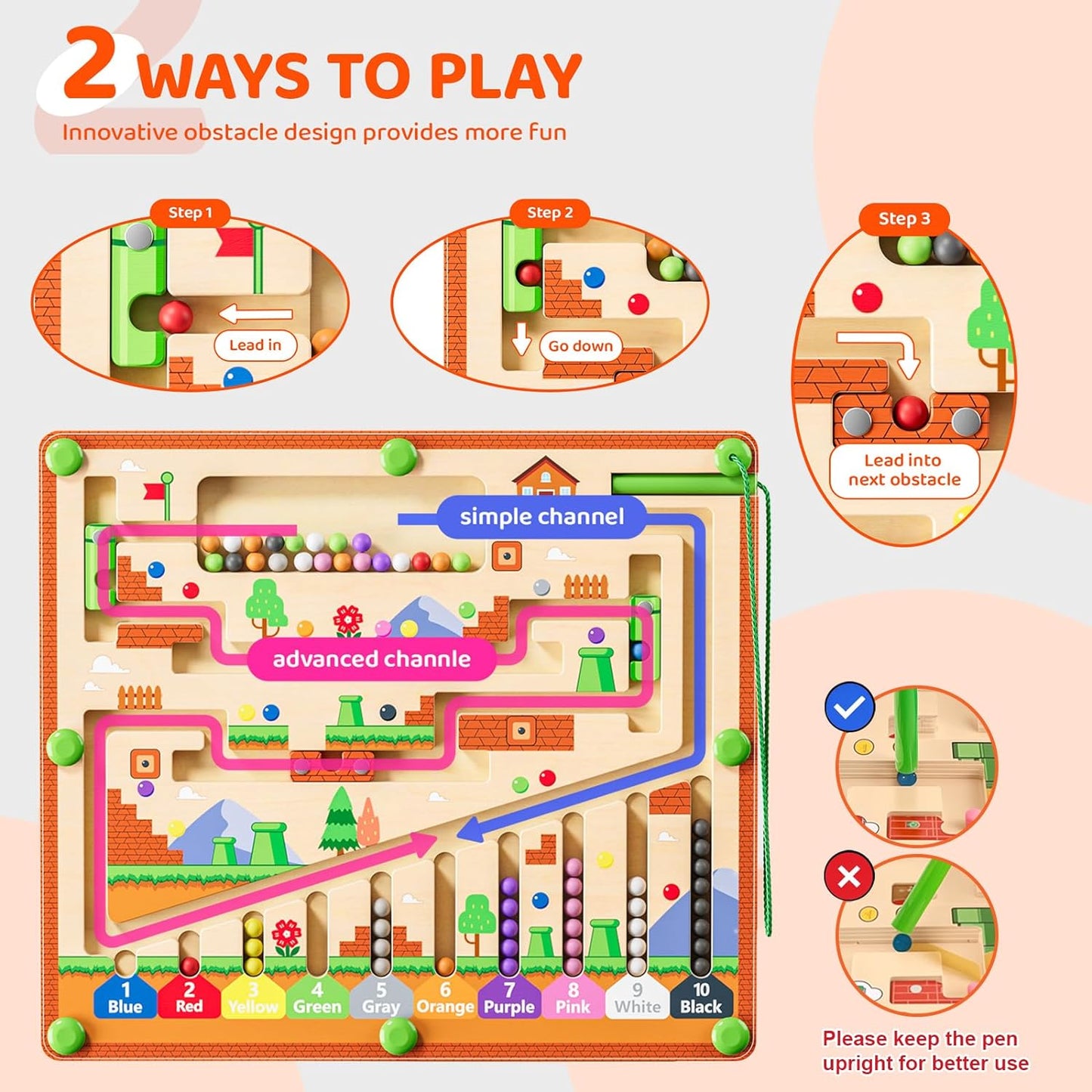 Fun Interactive Puzzle Maze Toy