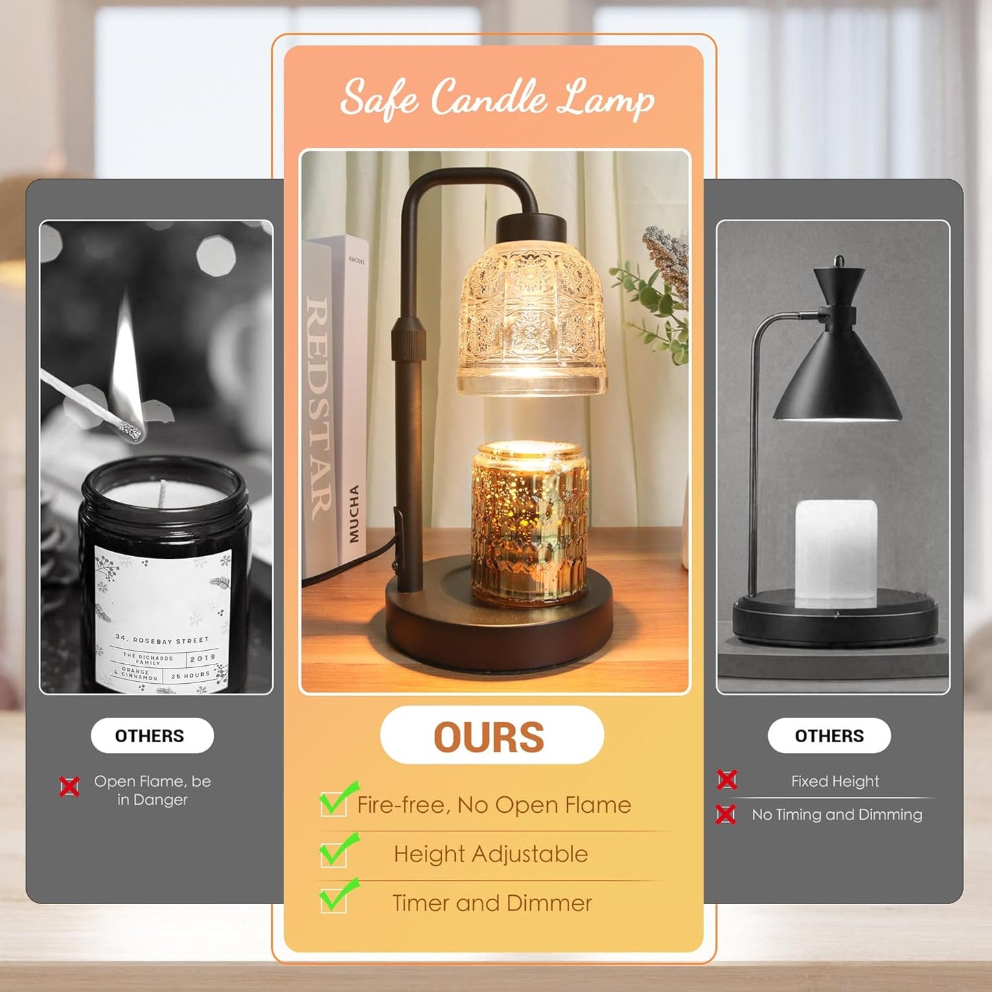 Automatic Candle Lighter with Timer Lamp