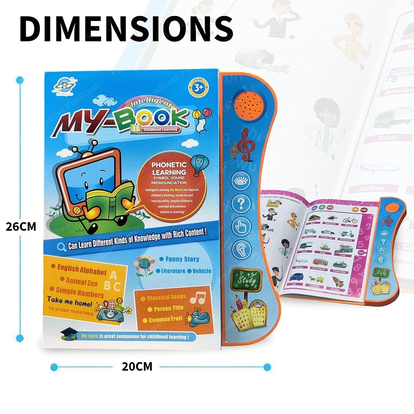Fun Learning Audio Book with Talking Pen