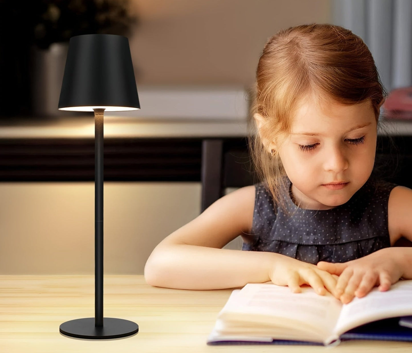 Compact Battery Powered Desk Light Lamp