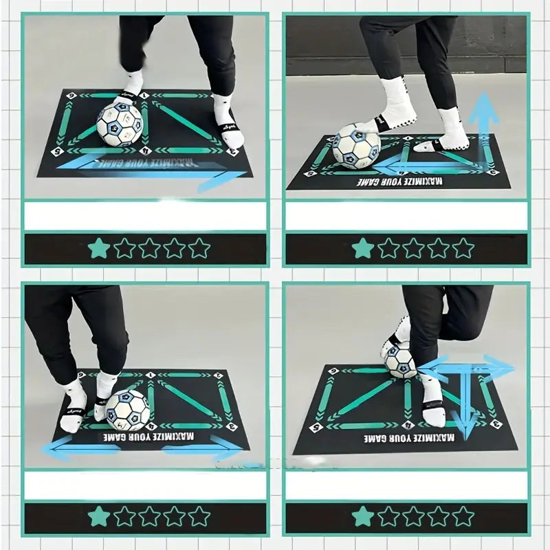 Fun Kids Soccer Training Mat with Online Videos