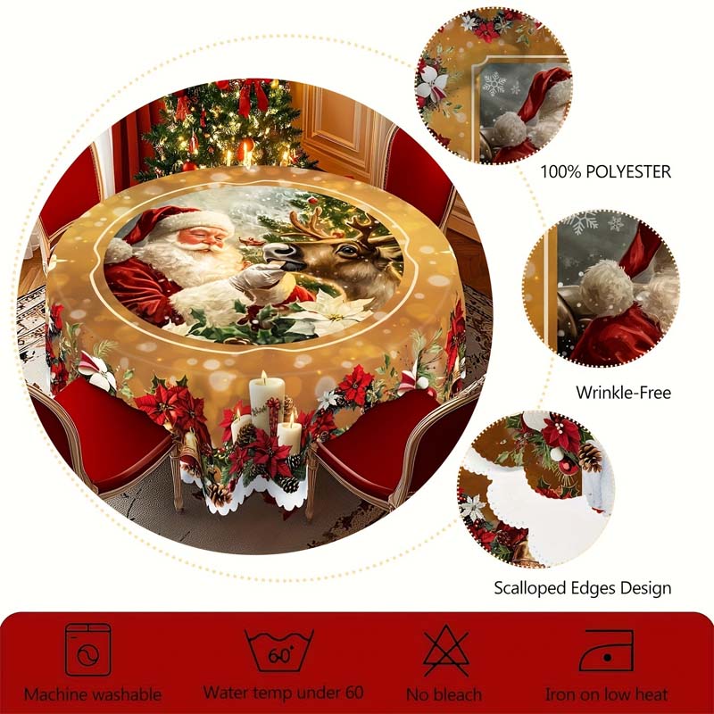 Festive Holiday Table Centerpiece Decor