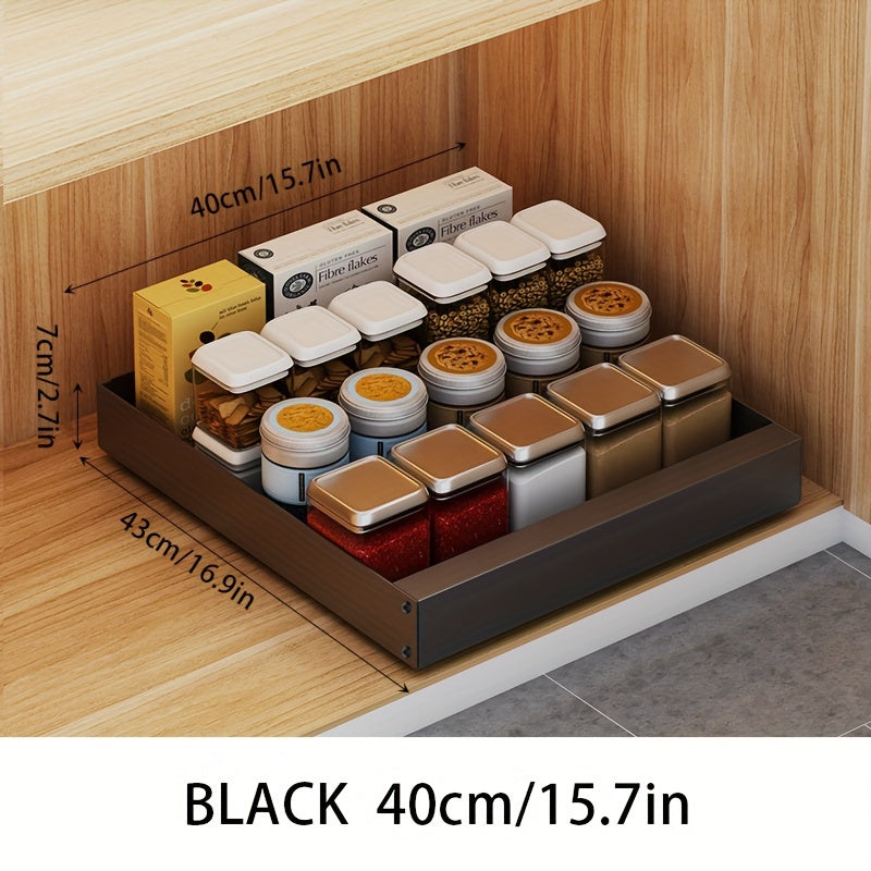 Compact Kitchen Slide Out Storage Shelf