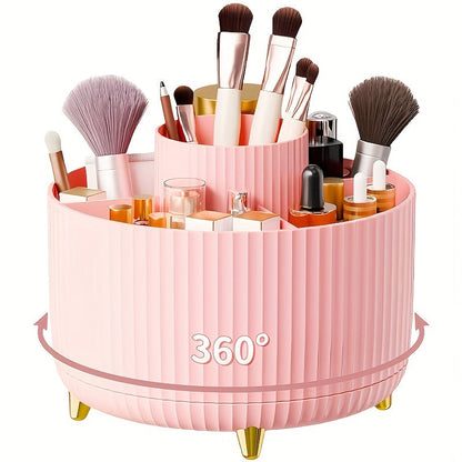 Rotating 5 Tier Cosmetic Storage Organizer