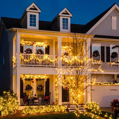 Waterproof Solar String Lights for Yard and Patio