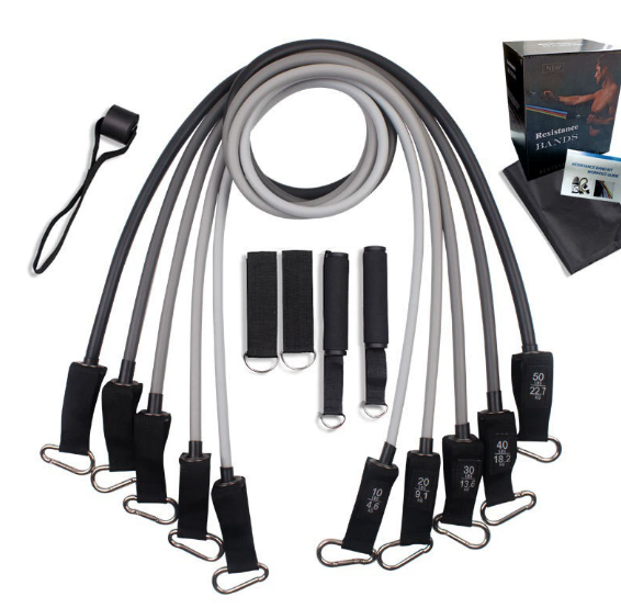 Premium Resistance Band Kit for Home Workout Exercise