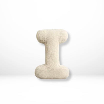 Soft Velvet Letter Pillow With Alphabet A-Z