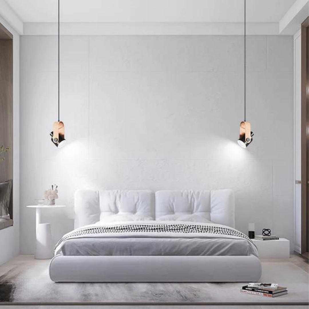 Simple Pendant Light with Adjustable Arm