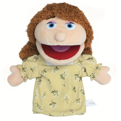 Colorful Plush Hand Puppet Toy