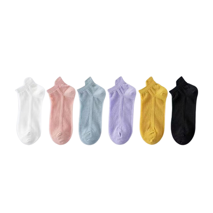 Thin No-Show Grip Socks - Fesara