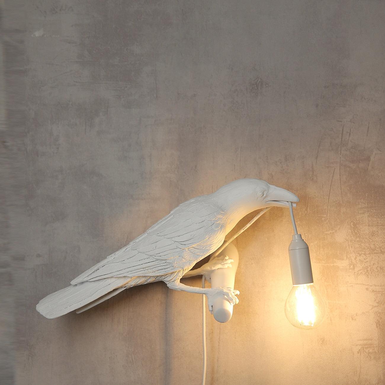 Nature Inspired Bird Shaped Wall Lamp