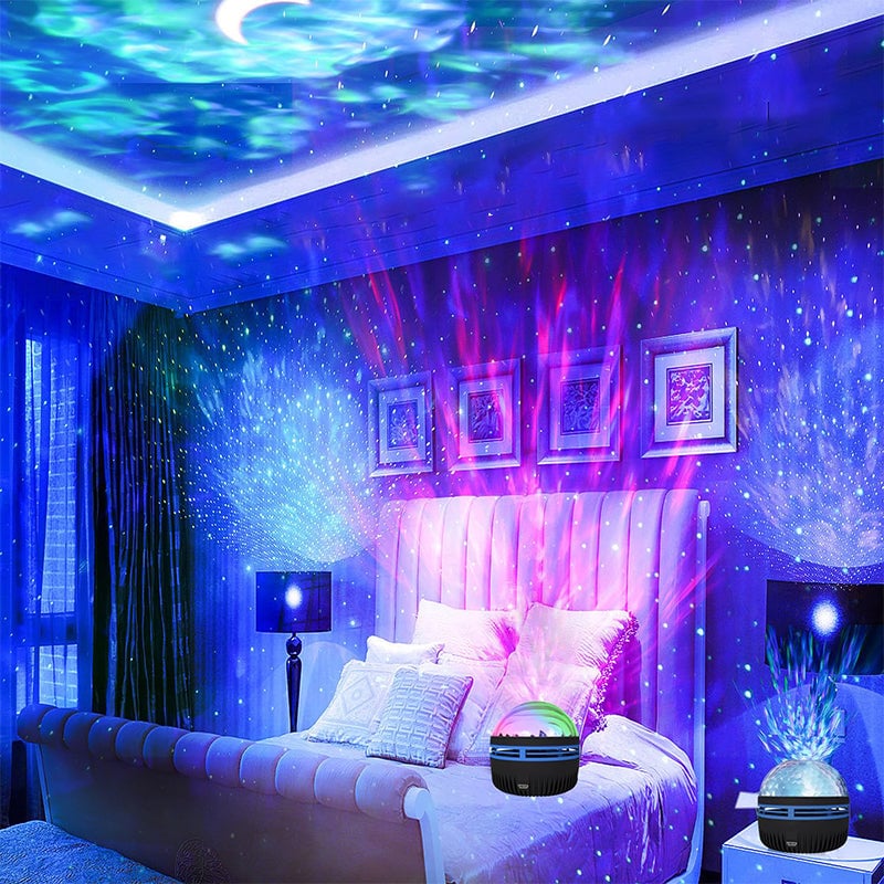 Colorful Night Sky Light Projector