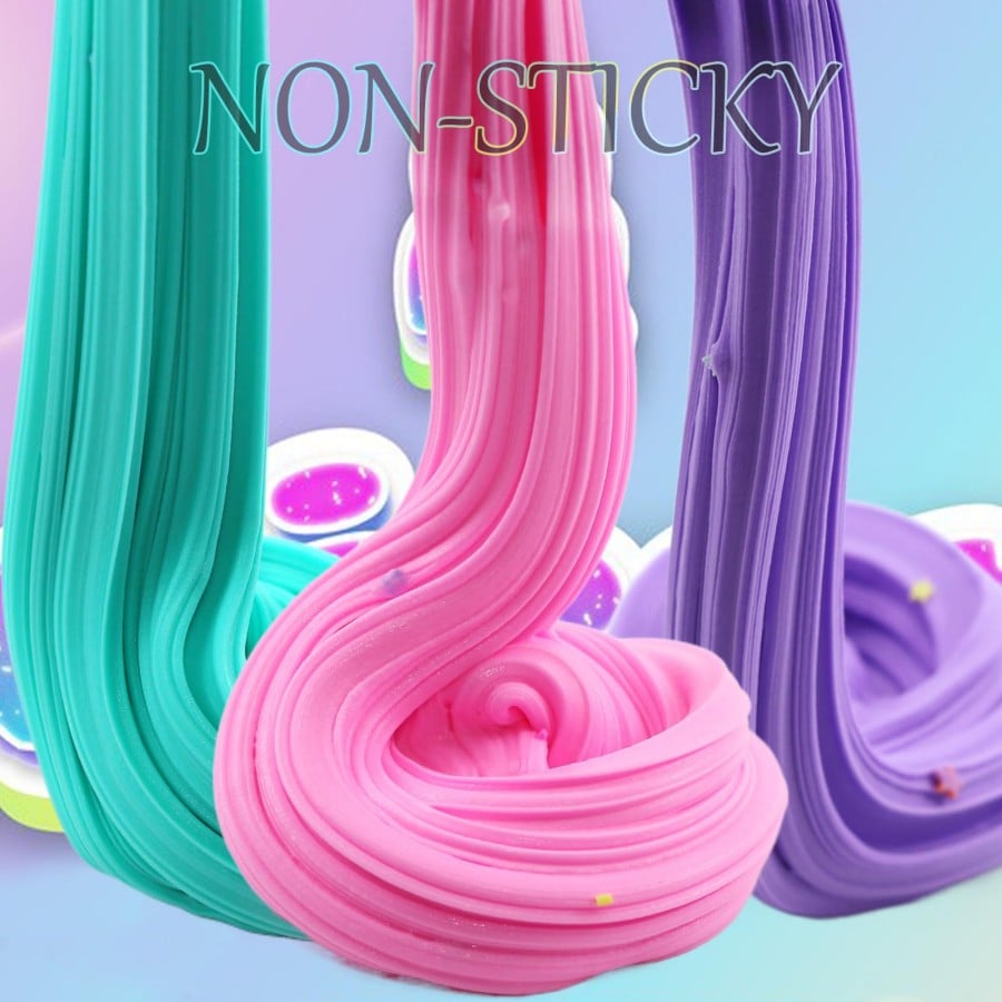 Relaxing Stress Ball with Soft Clay Slime