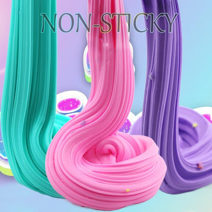 Relaxing Stress Ball with Soft Clay Slime