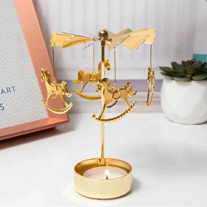 Rotating Candle Display Holder