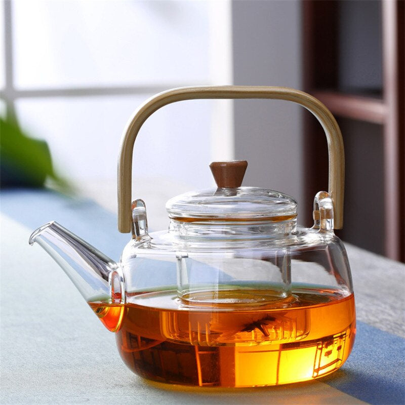 Traditional Asian Ceramic Tea Pot