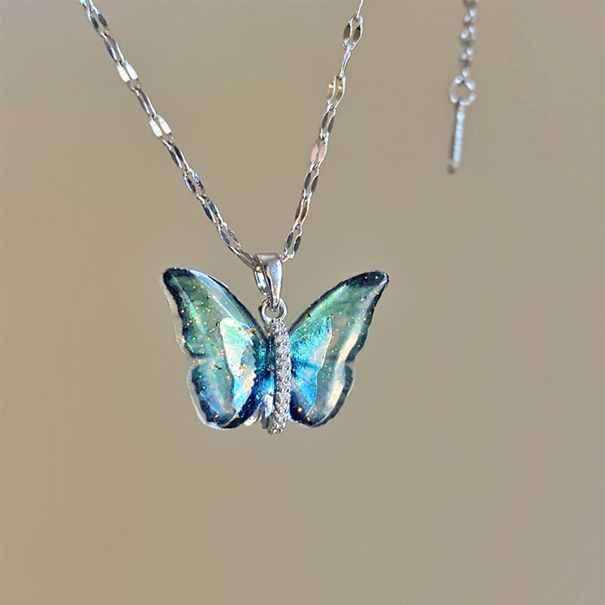 Beautiful Butterfly Pendant Necklaces - Fesara
