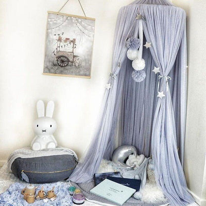 Soft Baby Bed Canopy - Cozy Nursery Shade