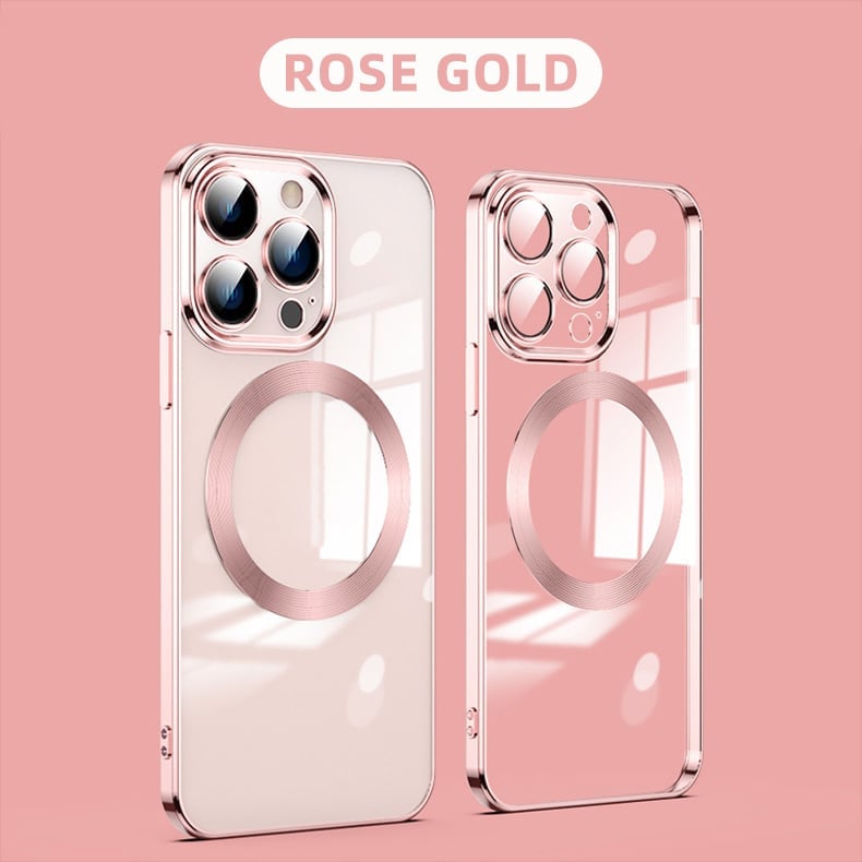 Clear iPhone Case with Built-in Camera Guard