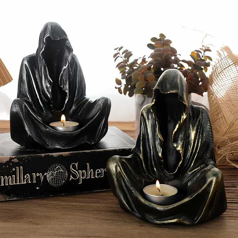Elegant Metal Candle Stand