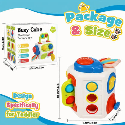 Colorful Baby Learning Cube Toy